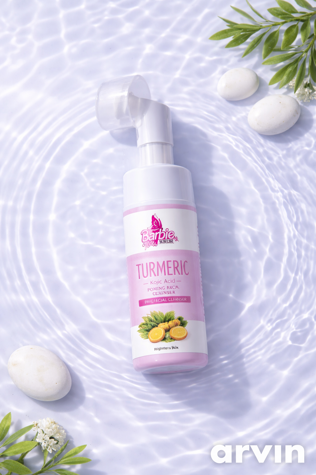 TURMERIC & kojic FOAMING FACIAL CLEANSER